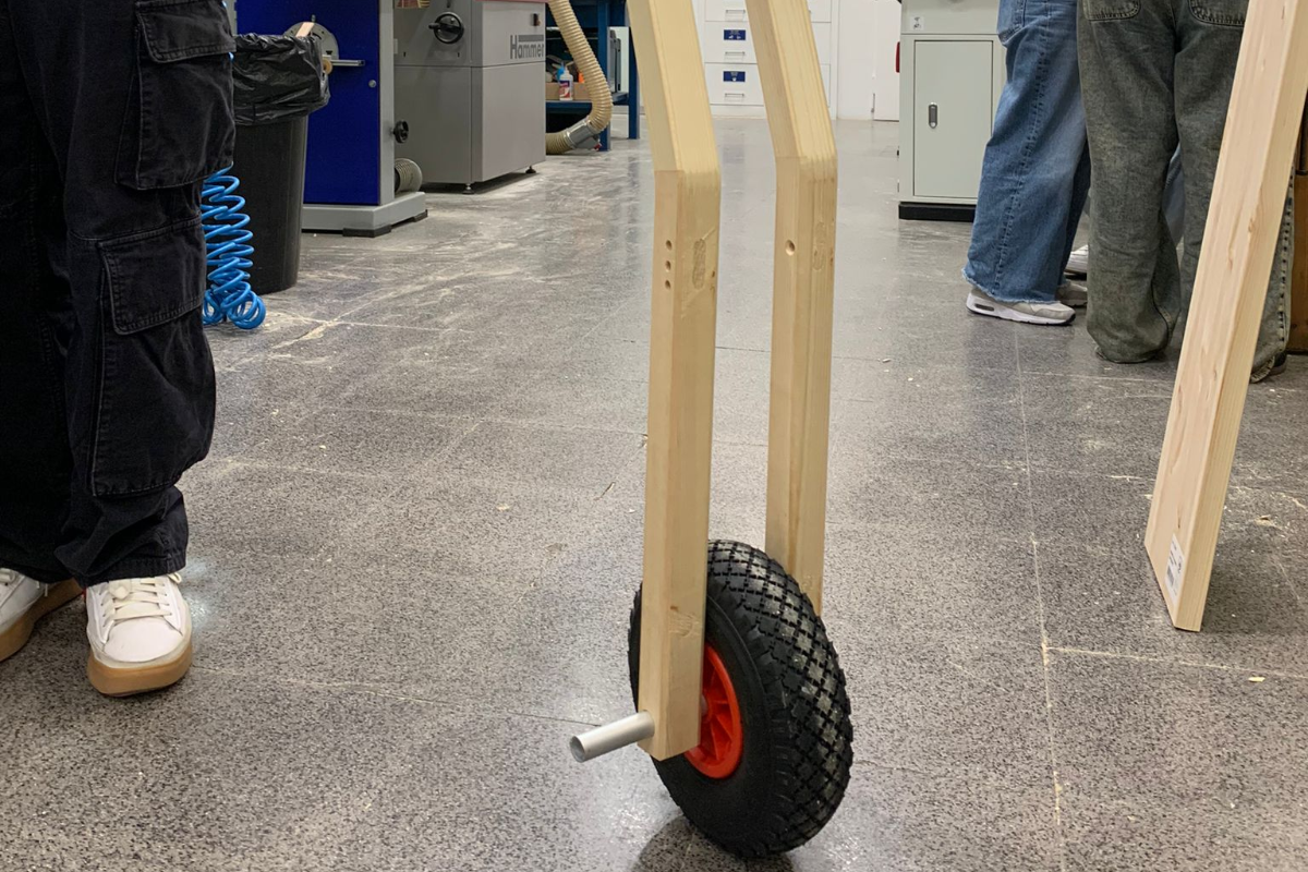 Ivar Scooter — wheel and wood components