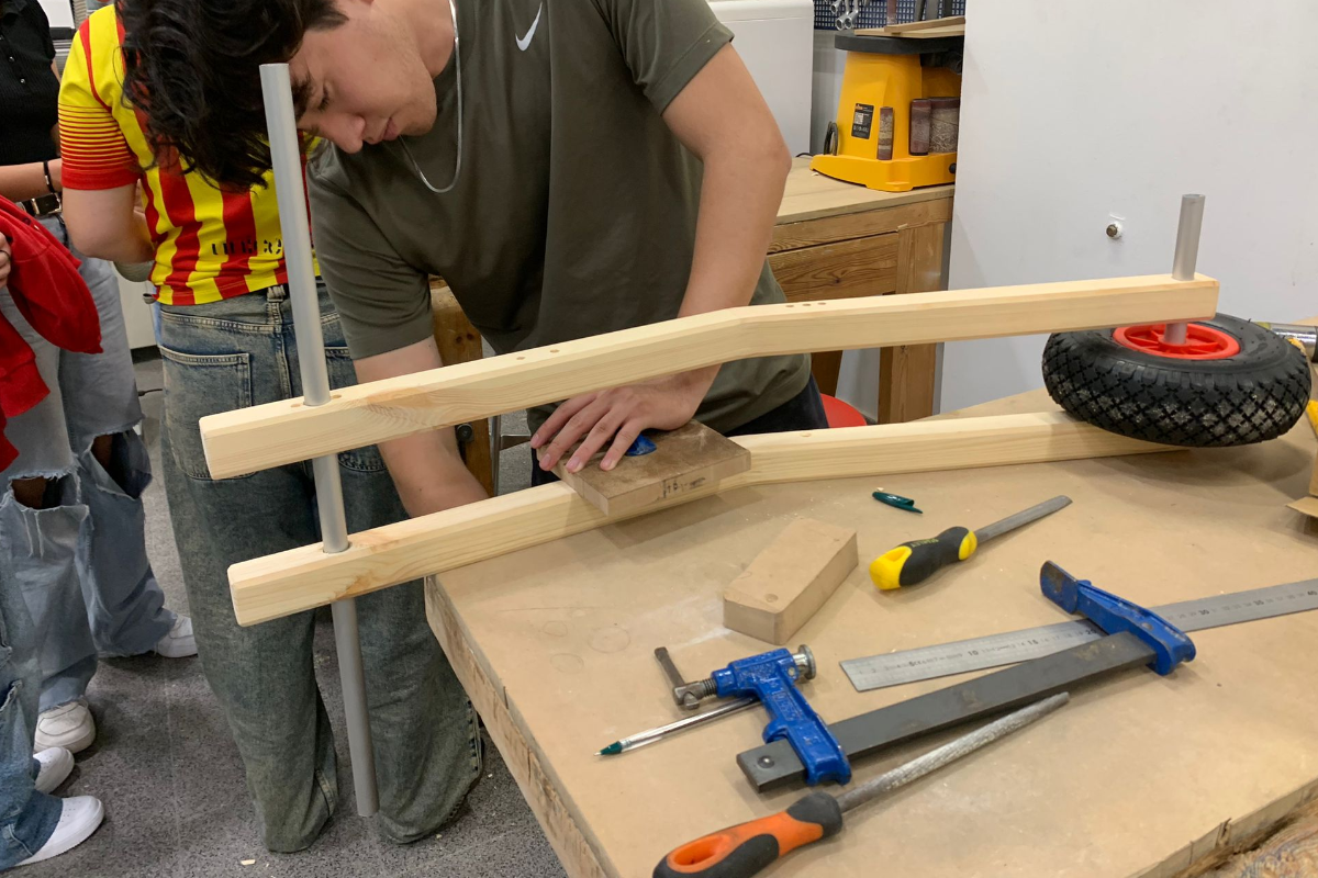 Ivar Scooter — workshop fabrication