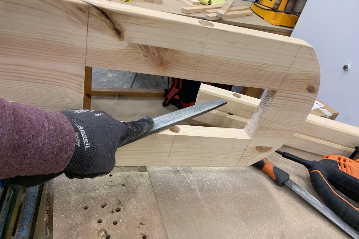 Ivar Scooter — cutting detail