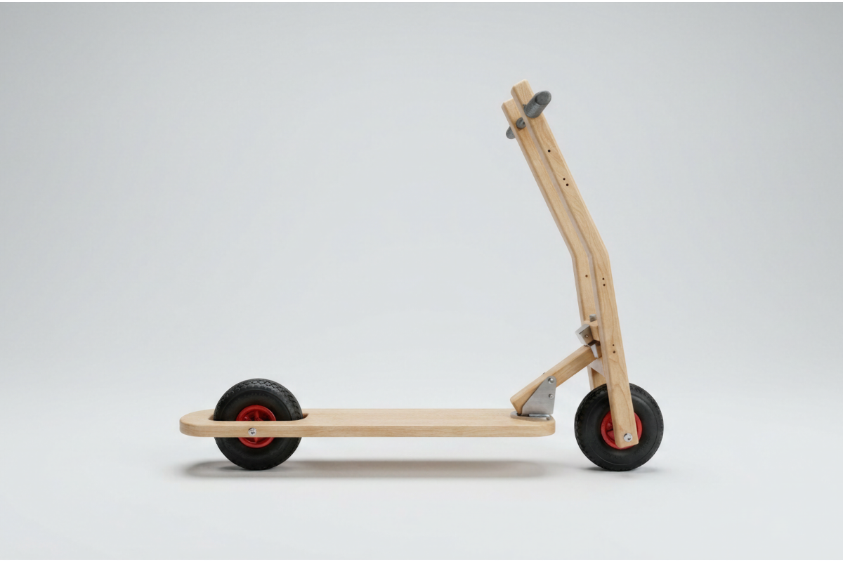 Ivar Scooter — side profile render