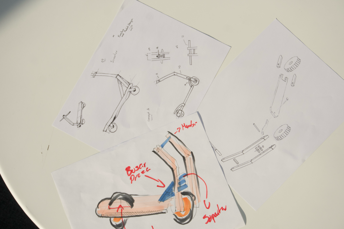 Ivar Scooter — early sketches