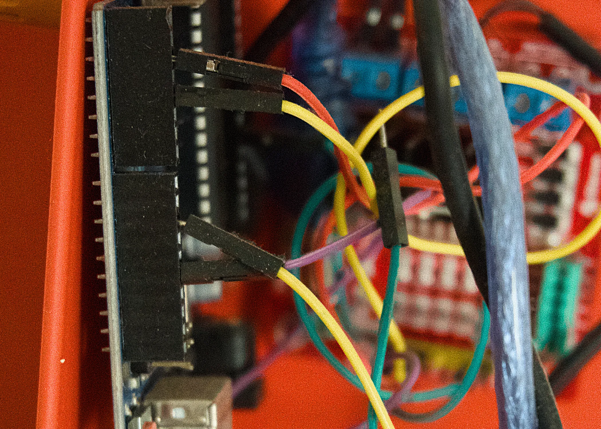 Reduced-scale prototype — Arduino wiring detail