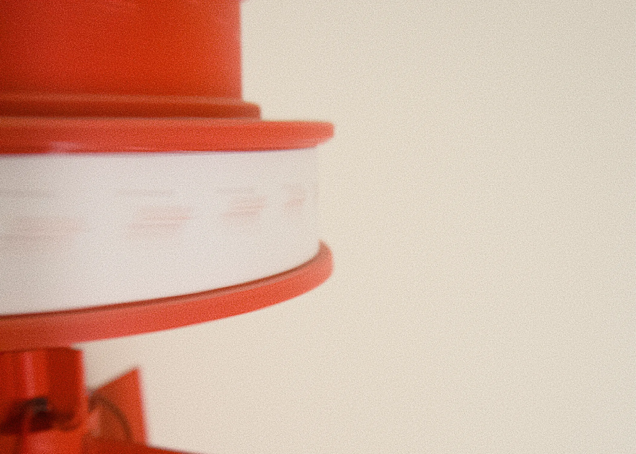 Reduced-scale prototype — disc in motion under strobe light