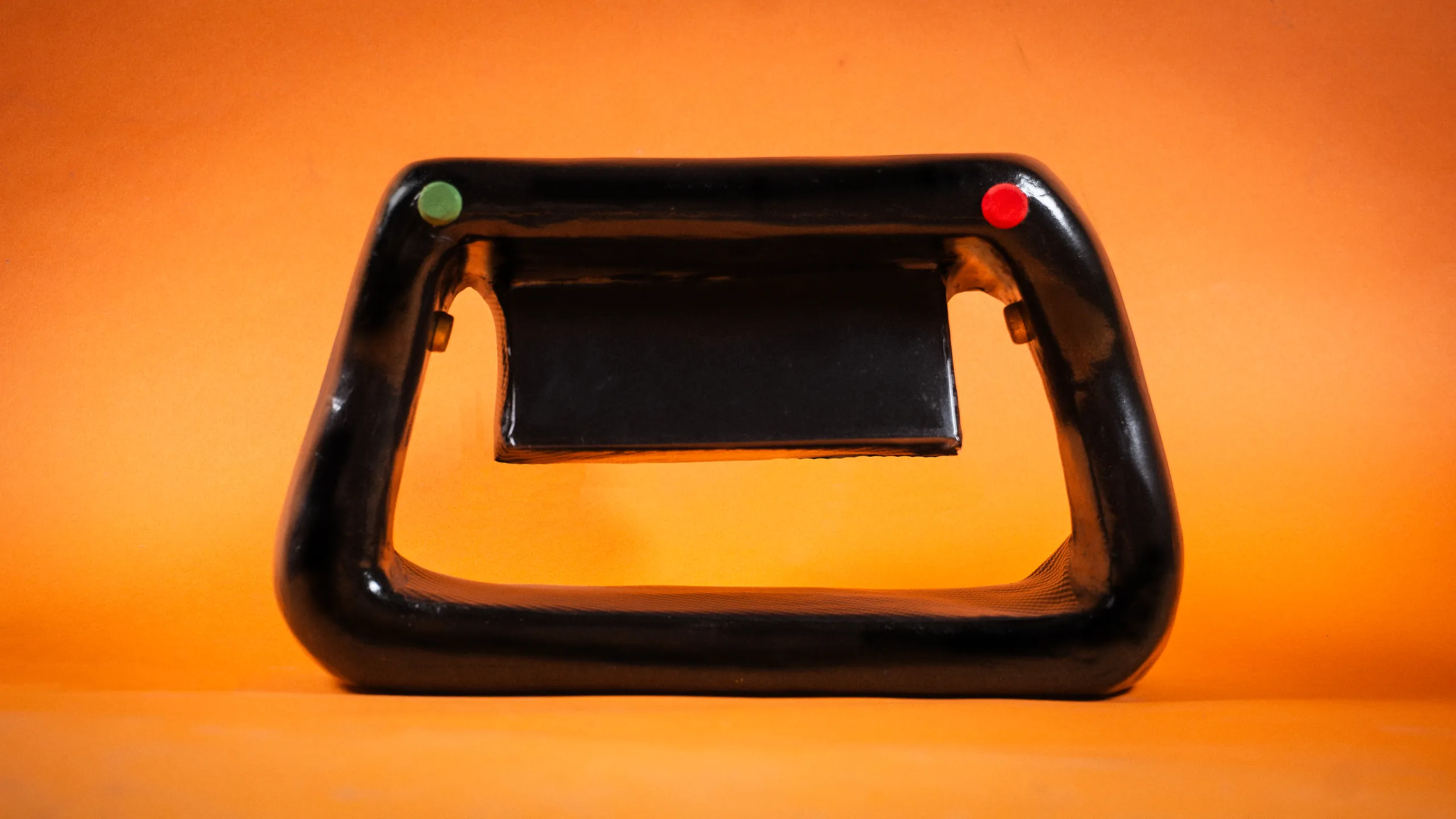 Proxima — front view on orange background