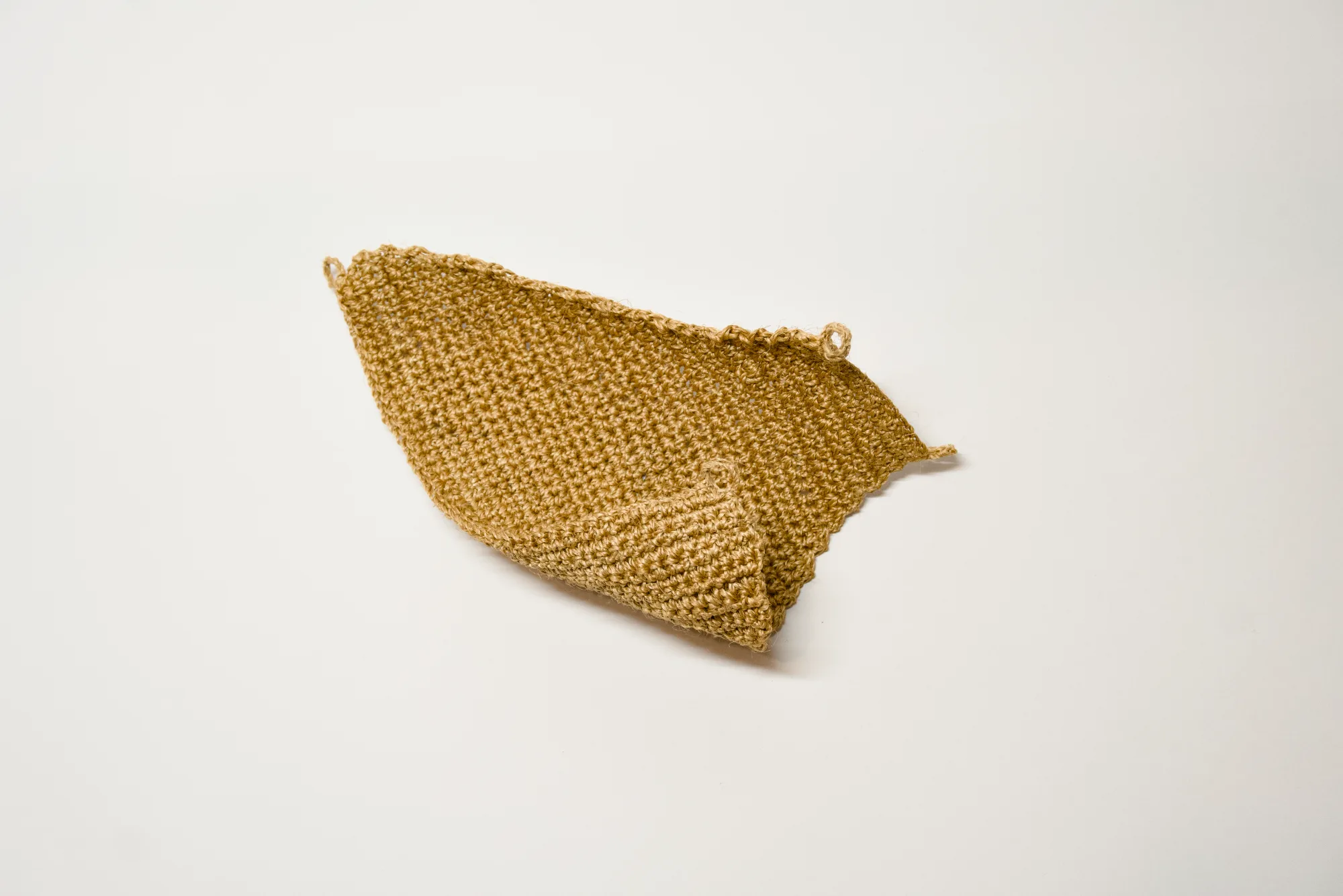 Sansevieria fiber &mdash; material and weave detail