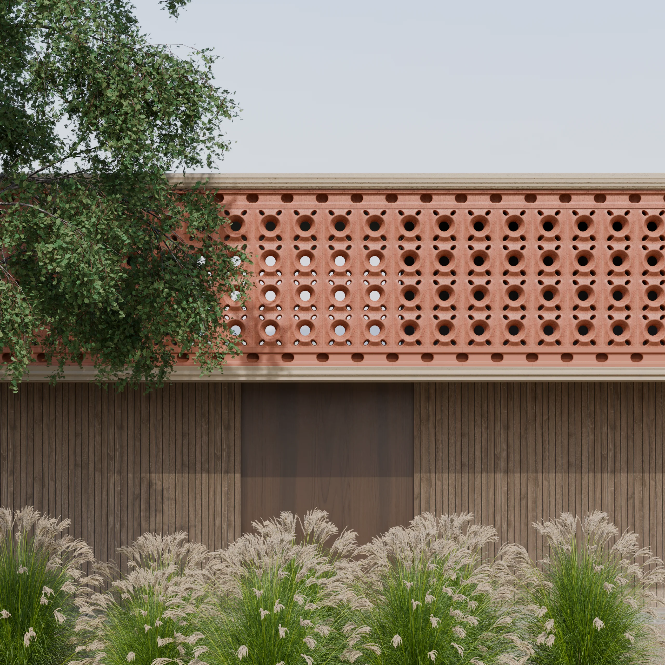 Ventra — applied on a building facade