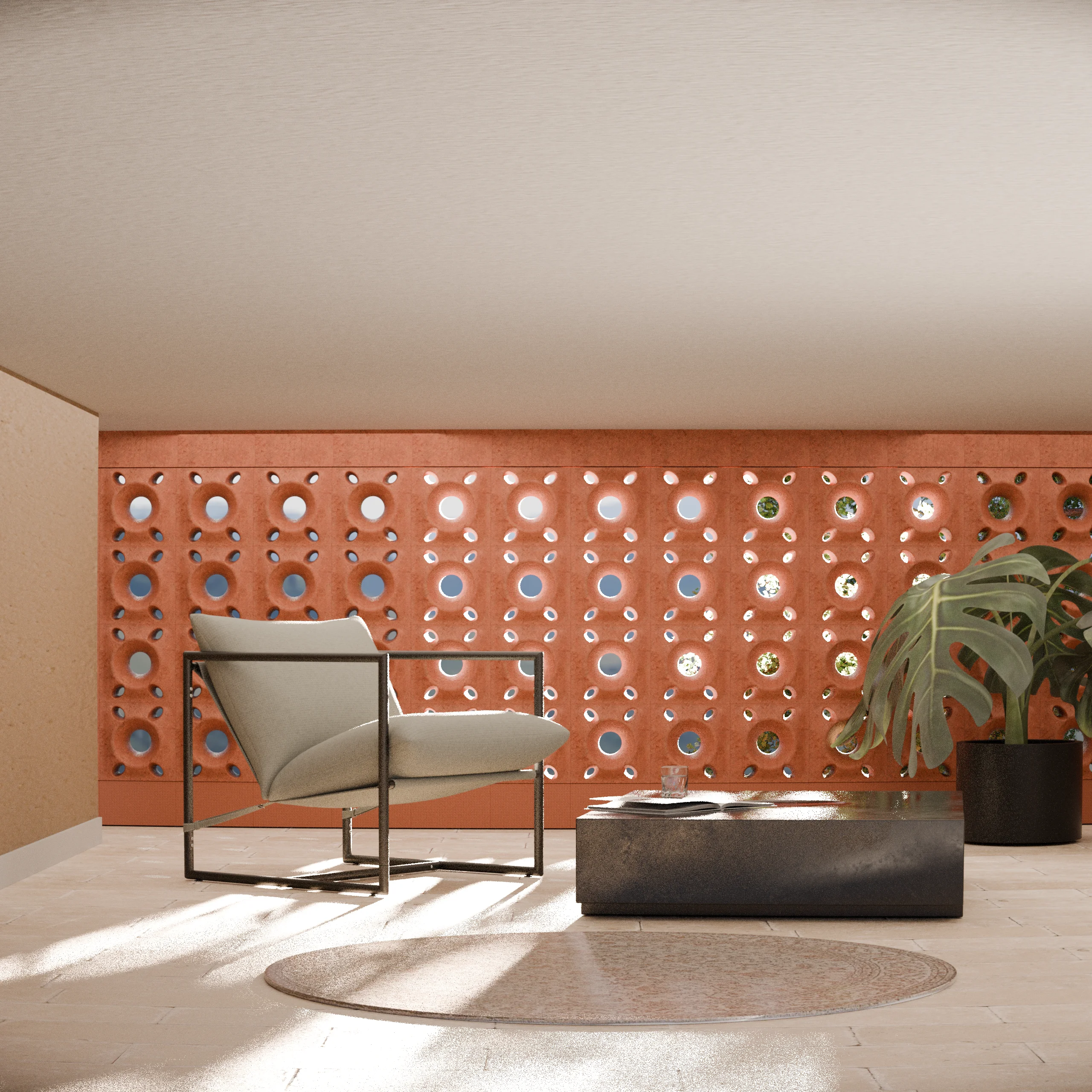 Ventra — applied as an interior partition